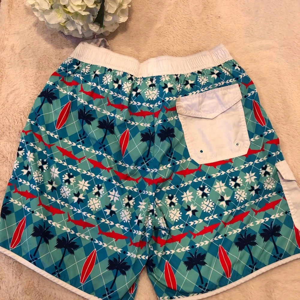 Truckers Swim Trunks, Size M